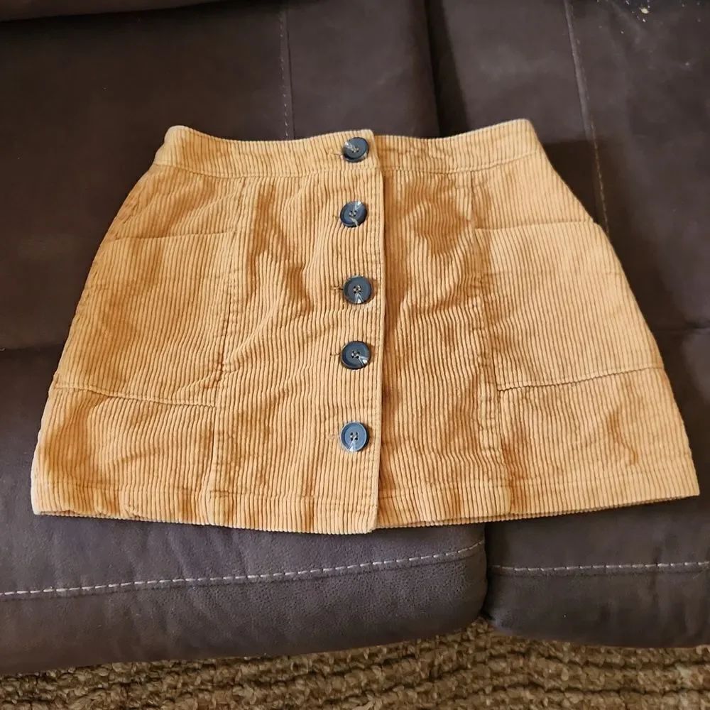 Chloe & Katie Corduroy Miniskirt Skirt S - Picture 2 of 5